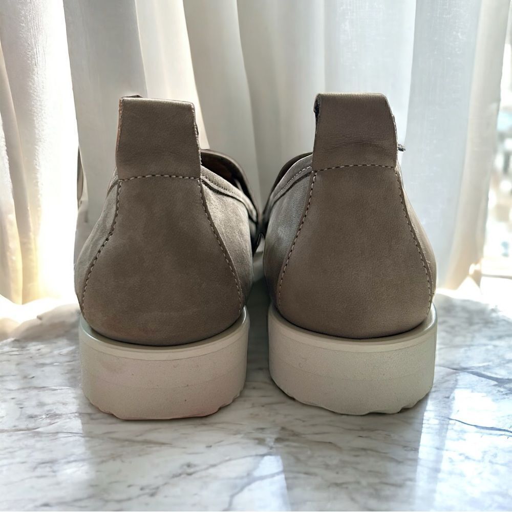 Everlane Nubuck Street Shoe Loafers Slip On Beige Size 6.5 - Picture 7 of 10